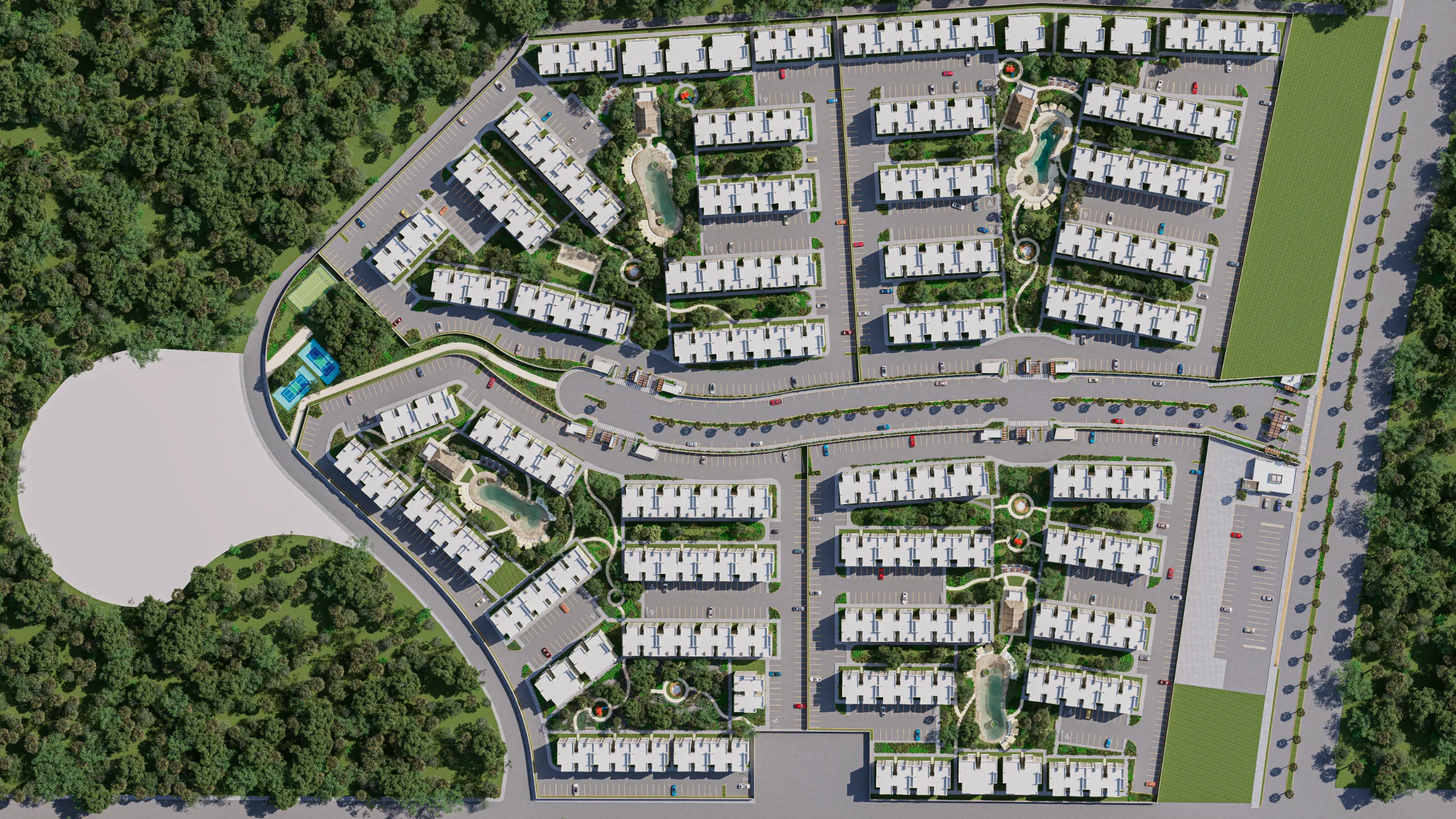 2-Bedroom Condos in a Private Community — Region 10, Tulum - 16