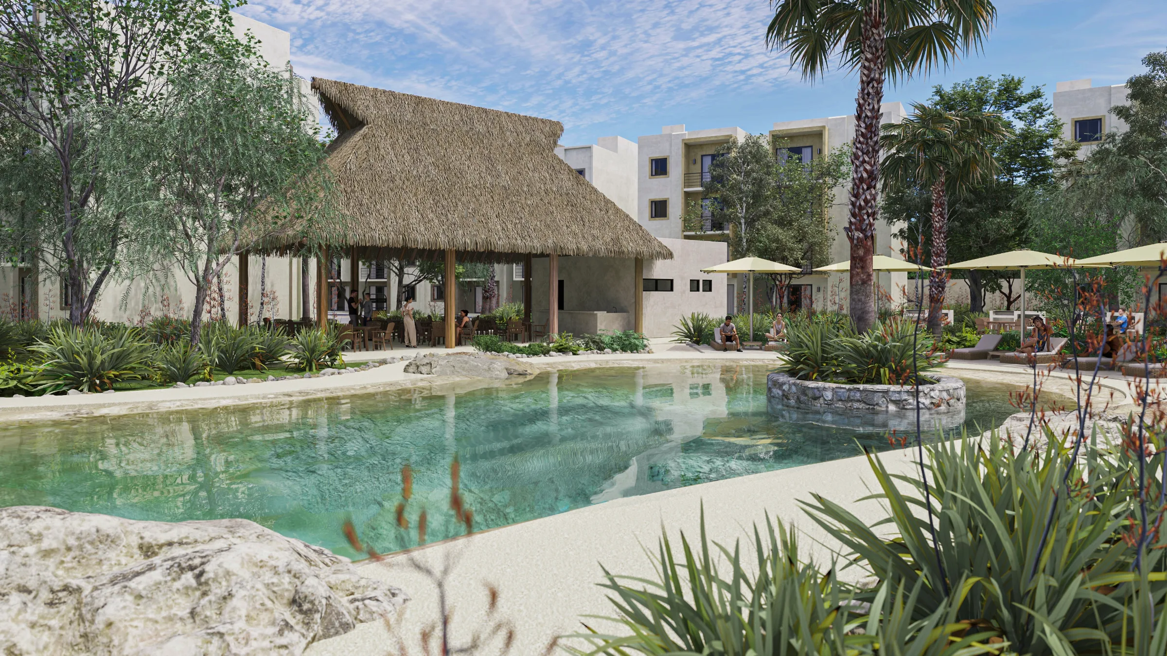 2-Bedroom Condos in a Private Community — Region 10, Tulum - 20