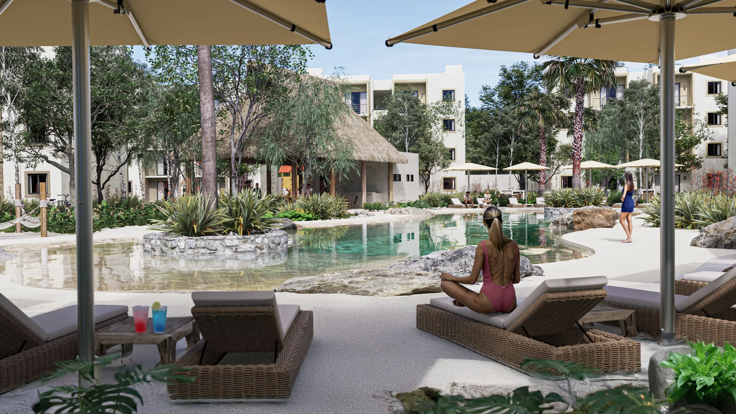 2-Bedroom Condos in a Private Community — Region 10, Tulum - 25