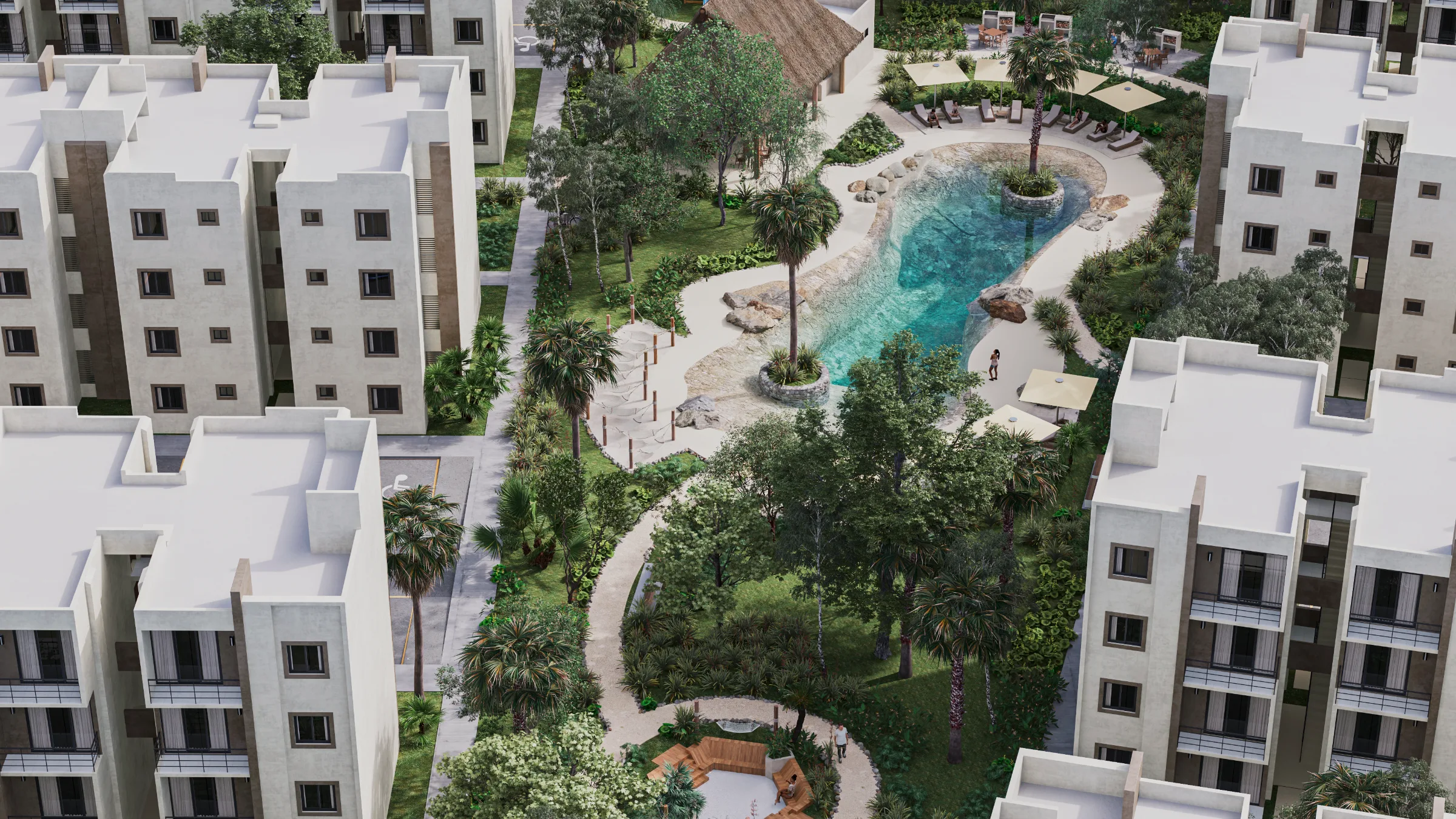 2-Bedroom Condos in a Private Community — Region 10, Tulum - 27