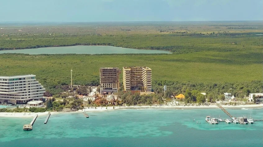 Departamentos frente al mar en Costa Mujeres - Cancún