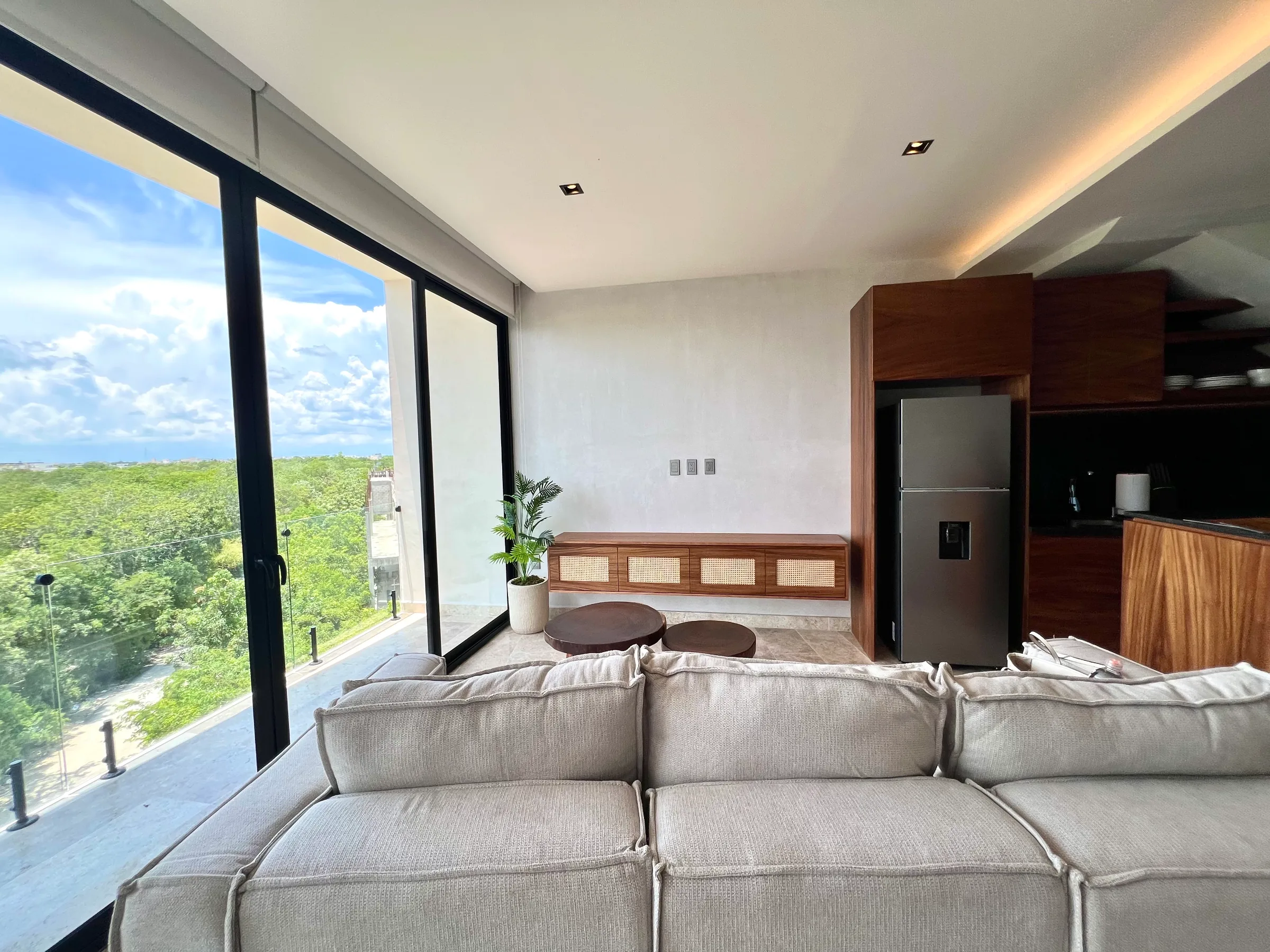 Penthouse de 3 recámaras con alberca privada en Aldea Zamá, Tulum - 13