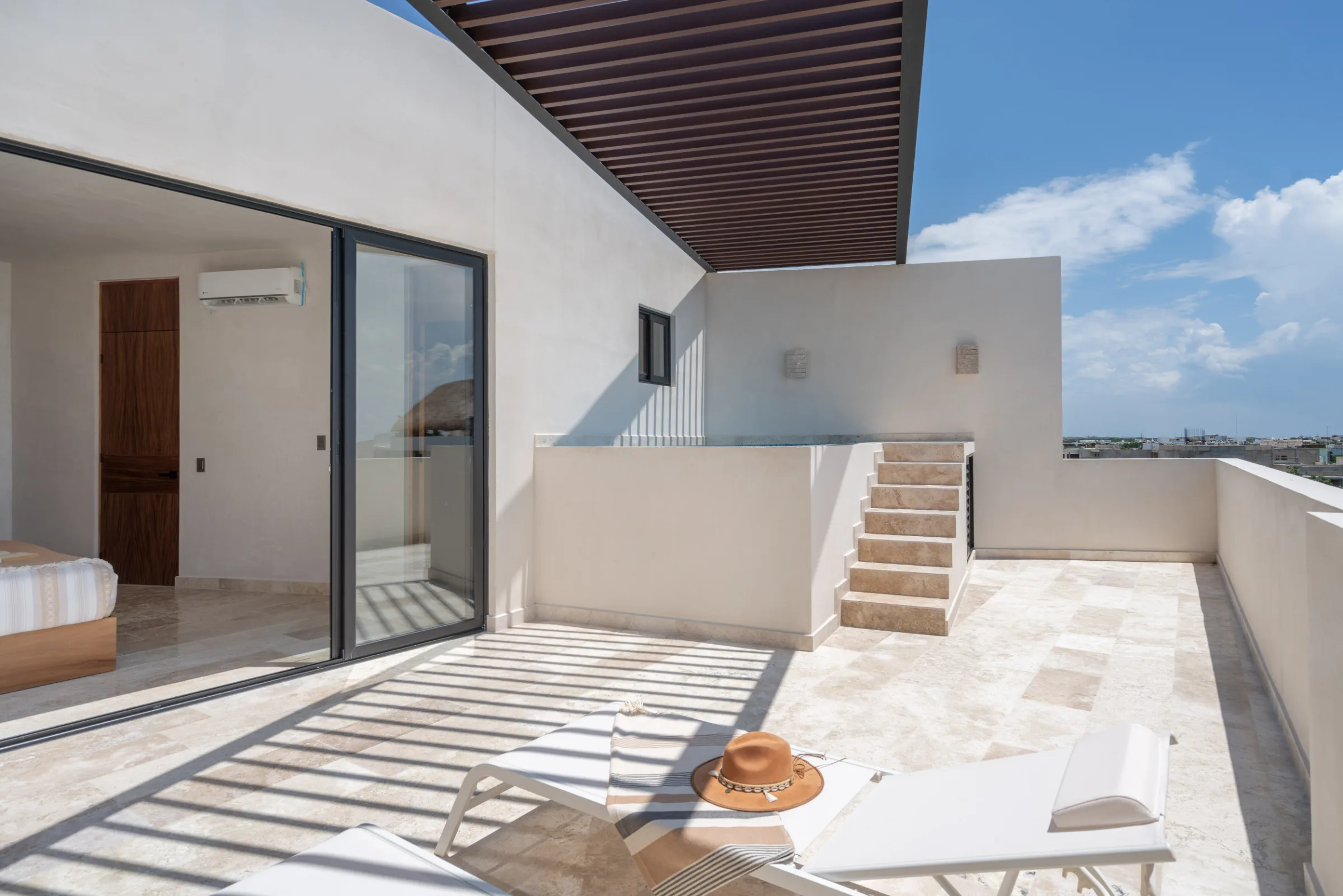 Penthouse de 3 recámaras con alberca privada en Aldea Zamá, Tulum - 8
