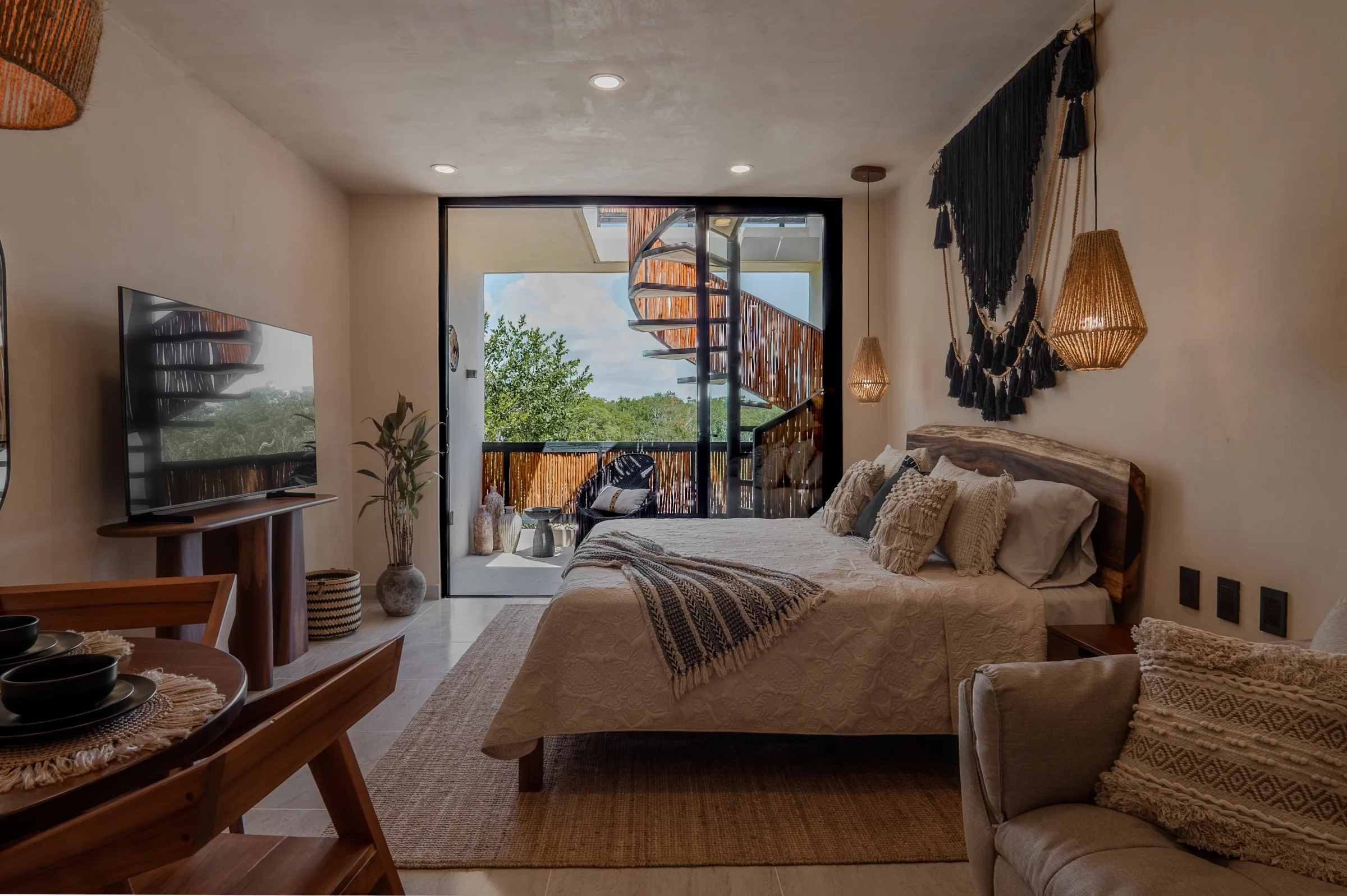 Estudio Penthouse con Suite Privada con Alberca - 16