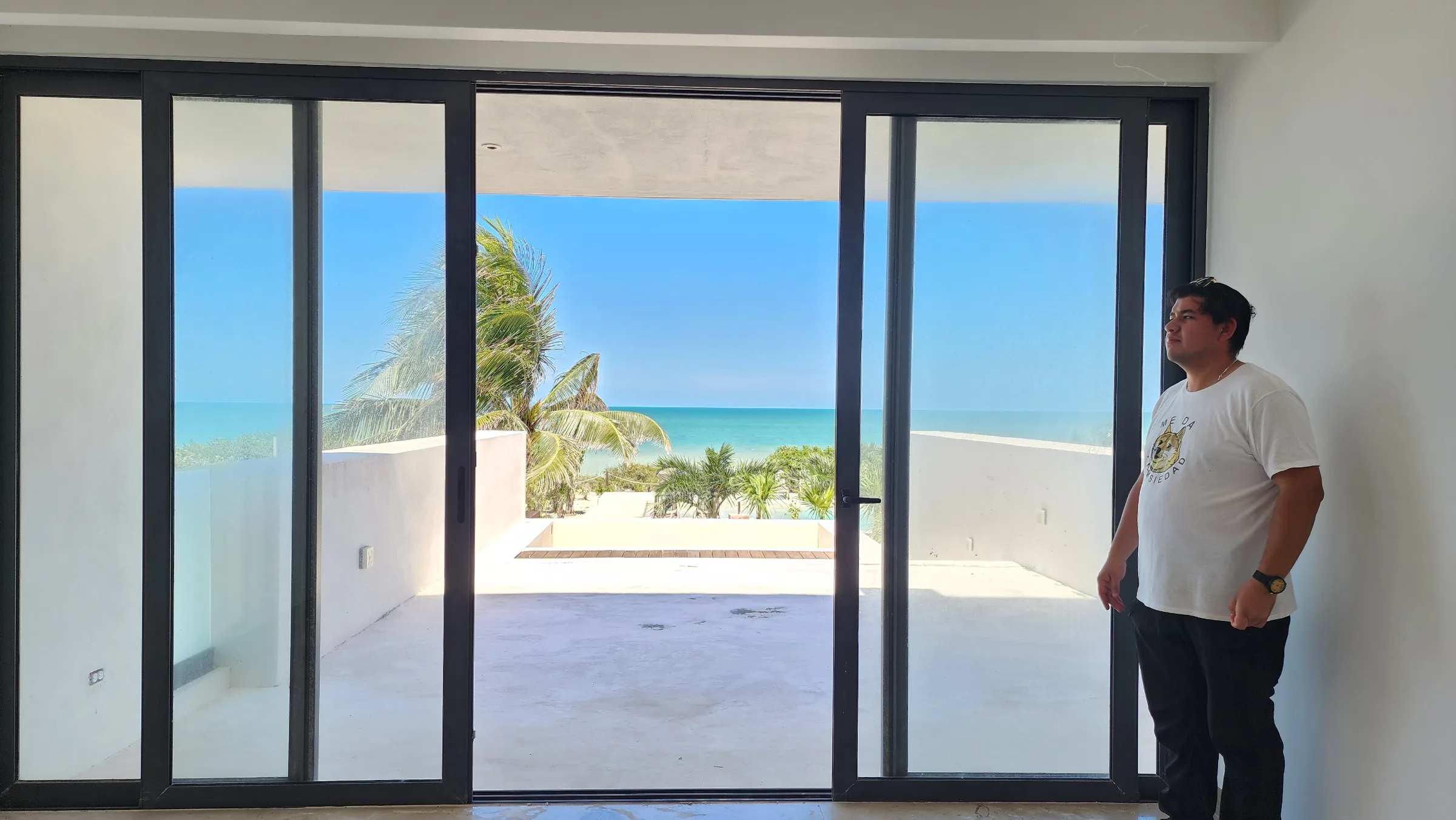 Departamento con alberca privada con vista frente al mar - 14